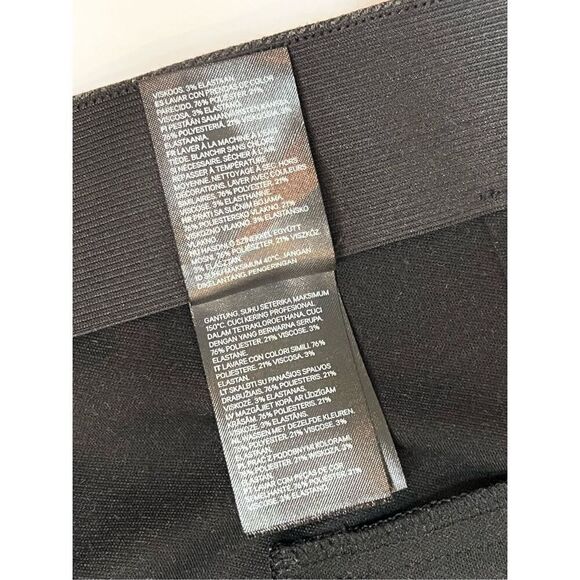 H&M Gray Knit Seamed High Waisted Ponte Pant size XXLarge - Picture 5 of 12